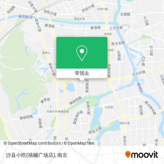 沙县小吃(禧樾广场店)地图