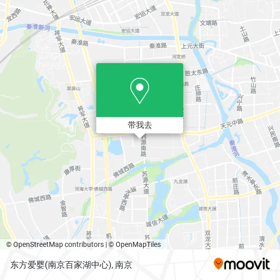 东方爱婴(南京百家湖中心)地图