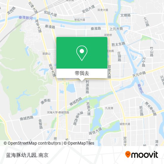 蓝海豚幼儿园地图