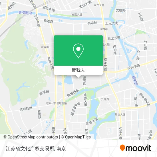 江苏省文化产权交易所地图