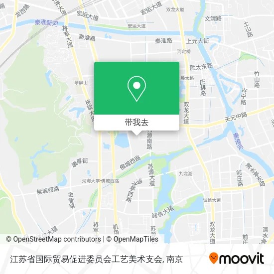 江苏省国际贸易促进委员会工艺美术支会地图