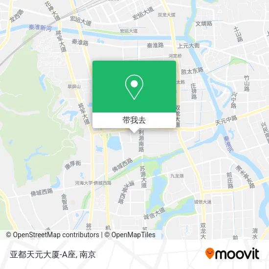 亚都天元大厦-A座地图