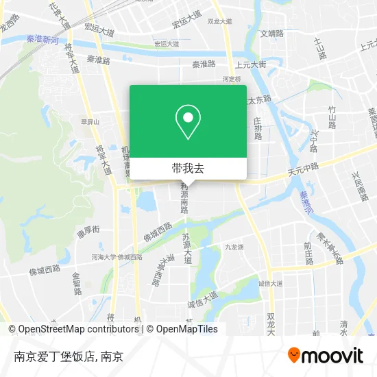 南京爱丁堡饭店地图