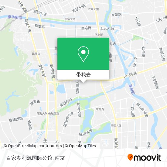 百家湖利源国际公馆地图