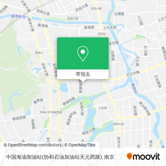 中国海油加油站(协和石油加油站天元西路)地图