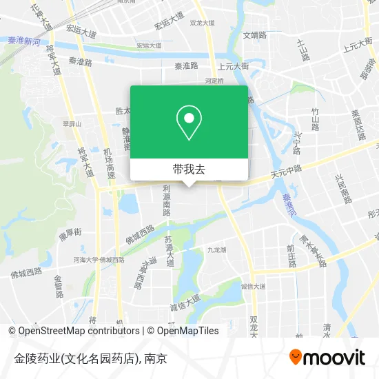 金陵药业(文化名园药店)地图