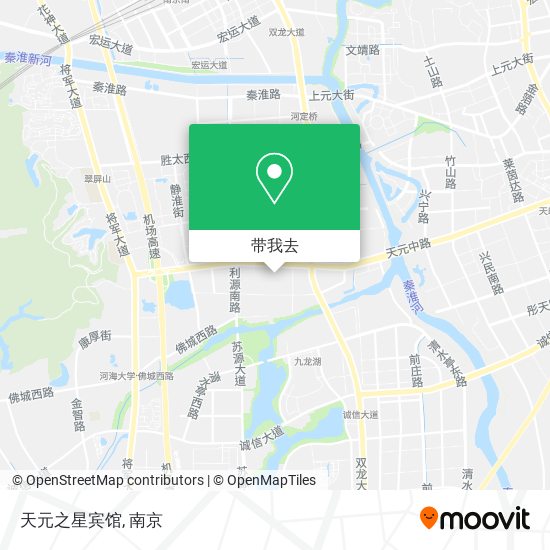 天元之星宾馆地图