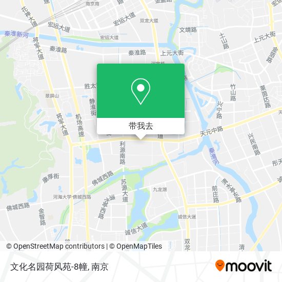 文化名园荷风苑-8幢地图