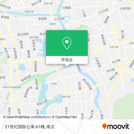 21世纪国际公寓-61幢地图