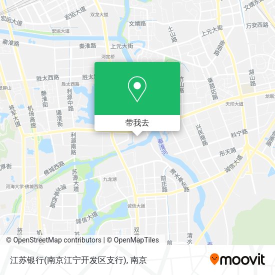 江苏银行(南京江宁开发区支行)地图