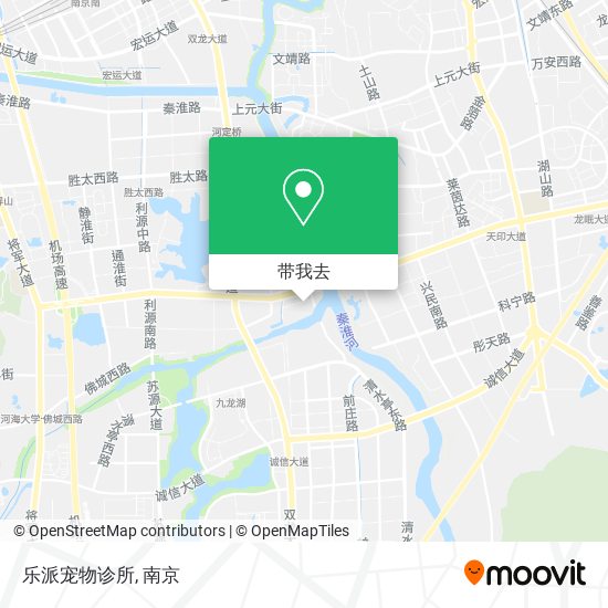 乐派宠物诊所地图