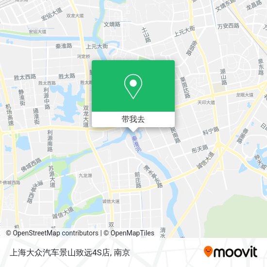 上海大众汽车景山致远4S店地图