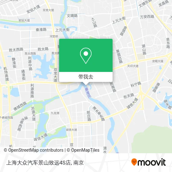 上海大众汽车景山致远4S店地图