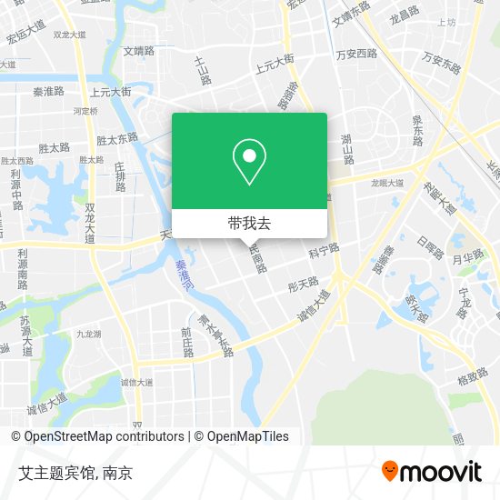 艾主题宾馆地图