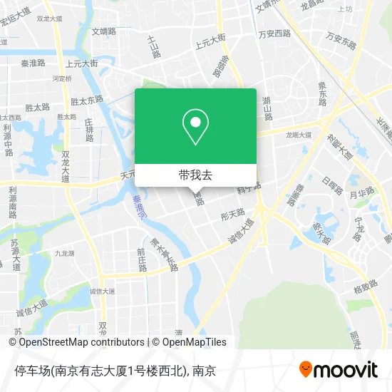 停车场(南京有志大厦1号楼西北)地图