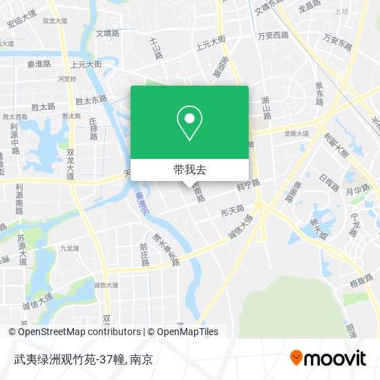 武夷绿洲观竹苑-37幢地图
