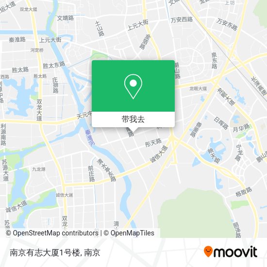南京有志大厦1号楼地图