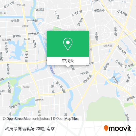 武夷绿洲品茗苑-23幢地图