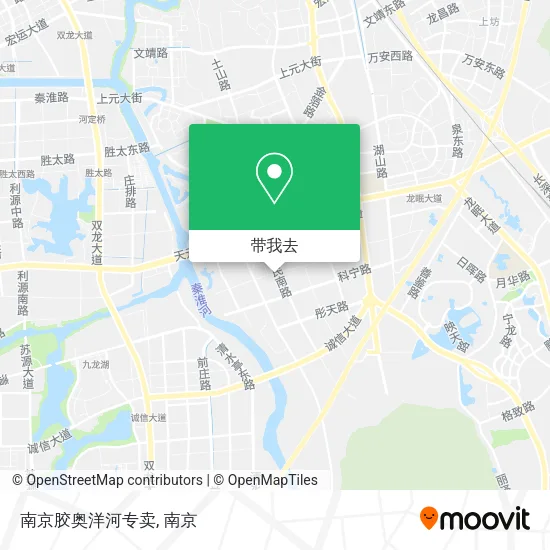 南京胶奥洋河专卖地图