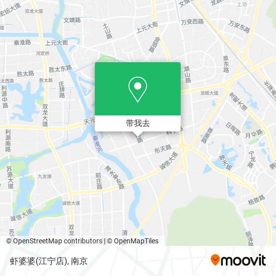 虾婆婆(江宁店)地图
