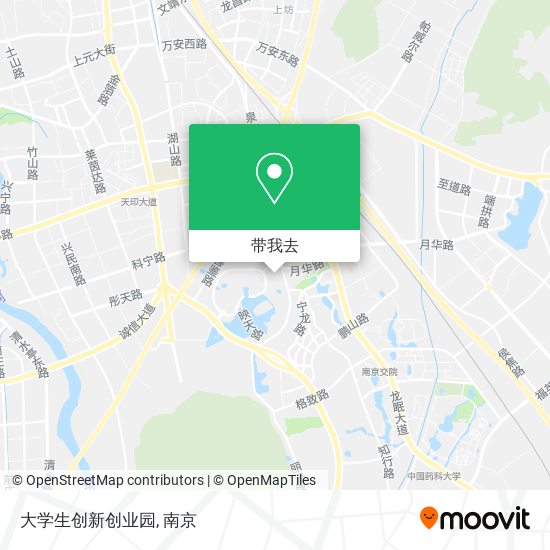 大学生创新创业园地图