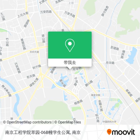 南京工程学院萃园-06B幢学生公寓地图