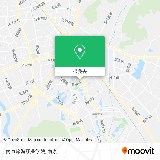 南京旅游职业学院地图