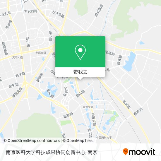南京医科大学科技成果协同创新中心地图