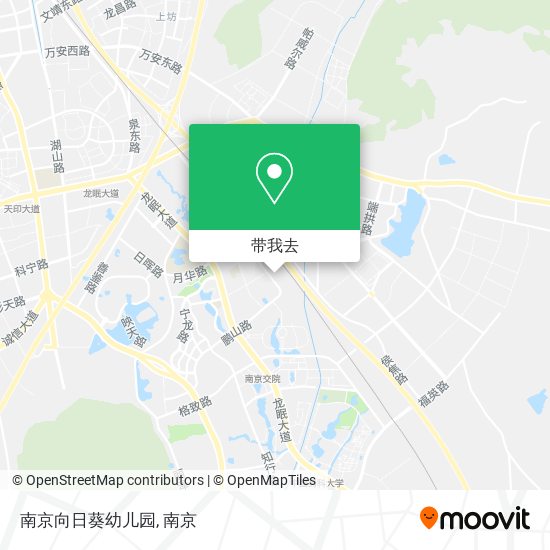 南京向日葵幼儿园地图
