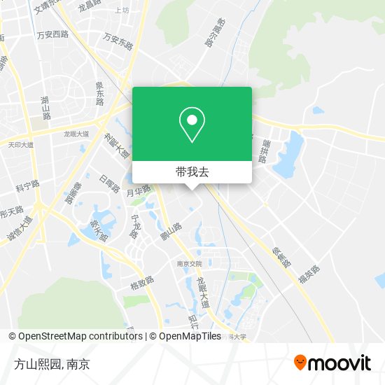 方山熙园地图
