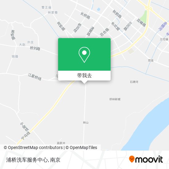 浦桥洗车服务中心地图
