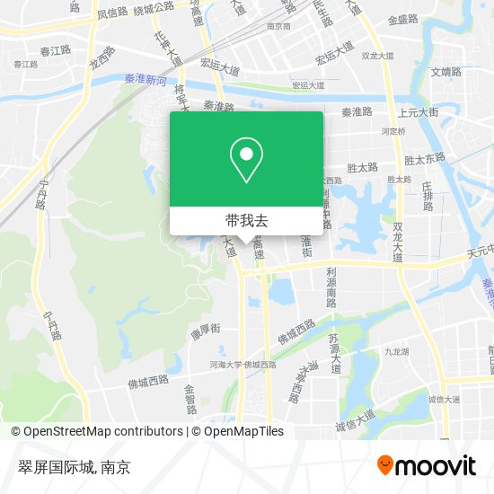 翠屏国际城地图