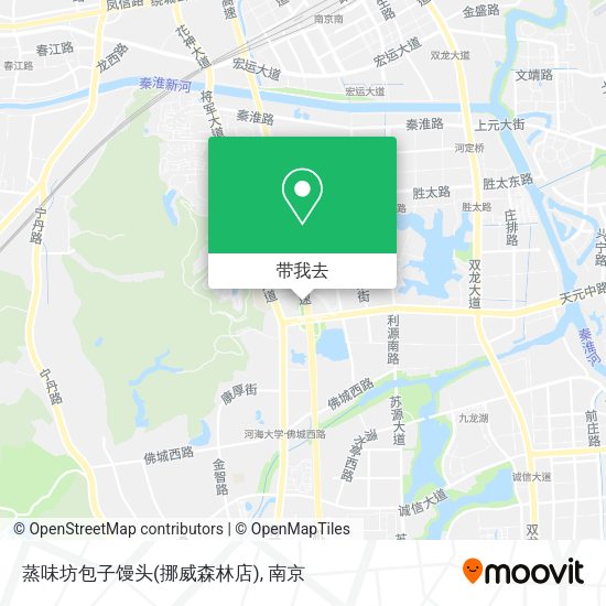 蒸味坊包子馒头(挪威森林店)地图