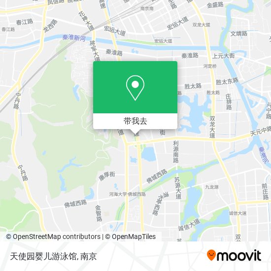天使园婴儿游泳馆地图