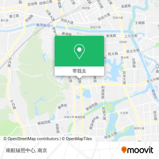 南航辐照中心地图