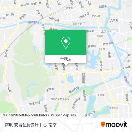 南航-安吉创意设计中心地图