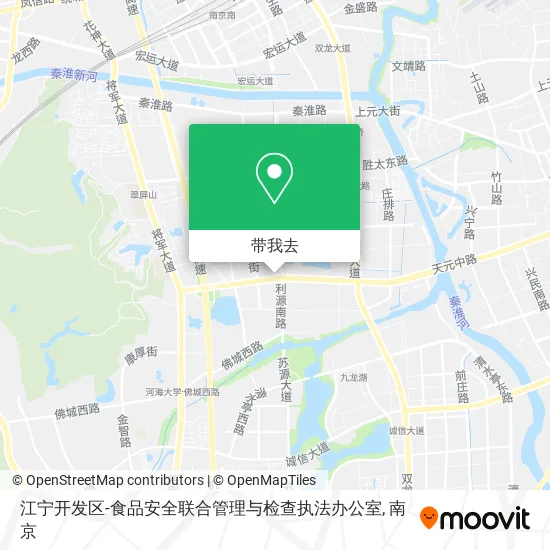 江宁开发区-食品安全联合管理与检查执法办公室地图