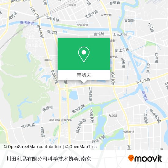 川田乳品有限公司科学技术协会地图