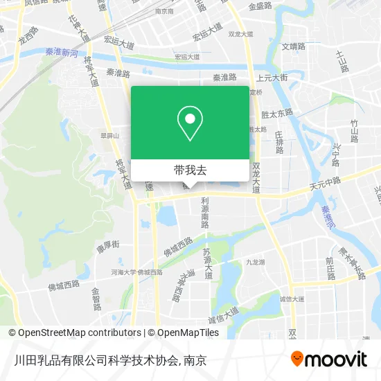 川田乳品有限公司科学技术协会地图