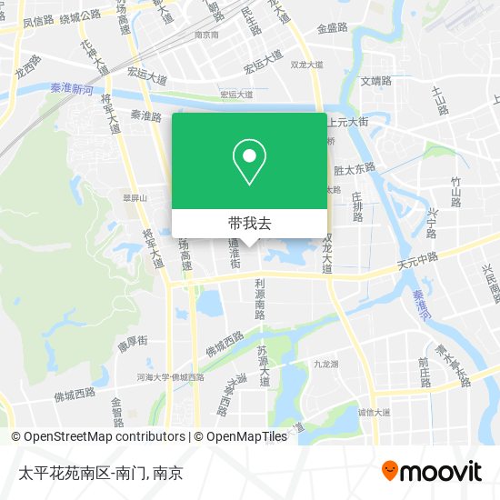 太平花苑南区-南门地图