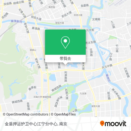 金盾押运护卫中心江宁分中心地图