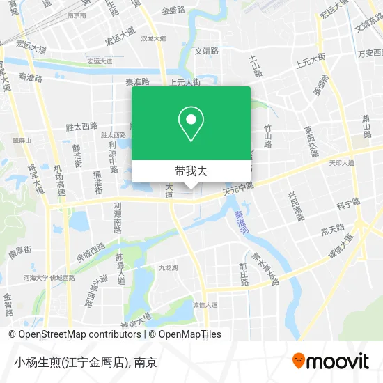 小杨生煎(江宁金鹰店)地图