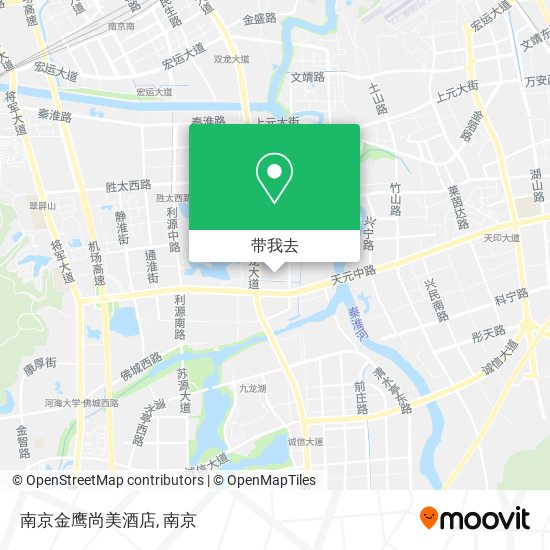 南京金鹰尚美酒店地图