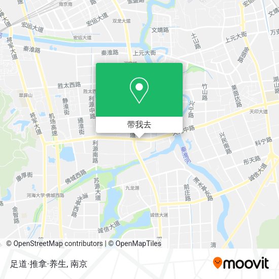 足道·推拿·养生地图
