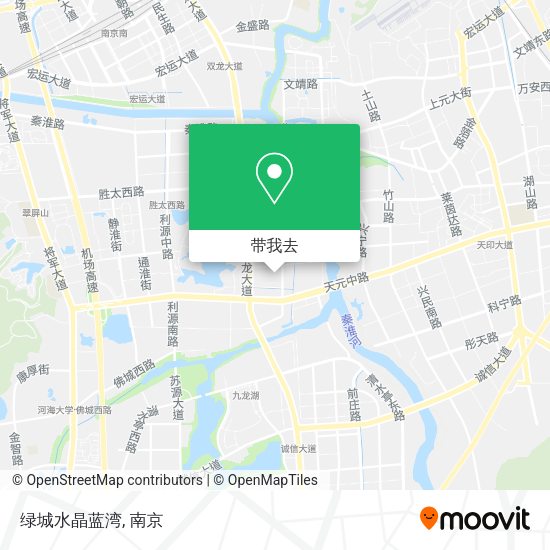 绿城水晶蓝湾地图