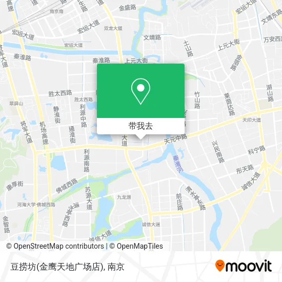 豆捞坊(金鹰天地广场店)地图