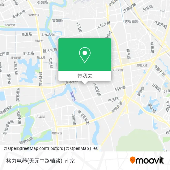 格力电器(天元中路辅路)地图