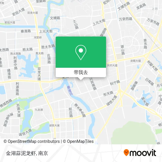 金湖蒜泥龙虾地图