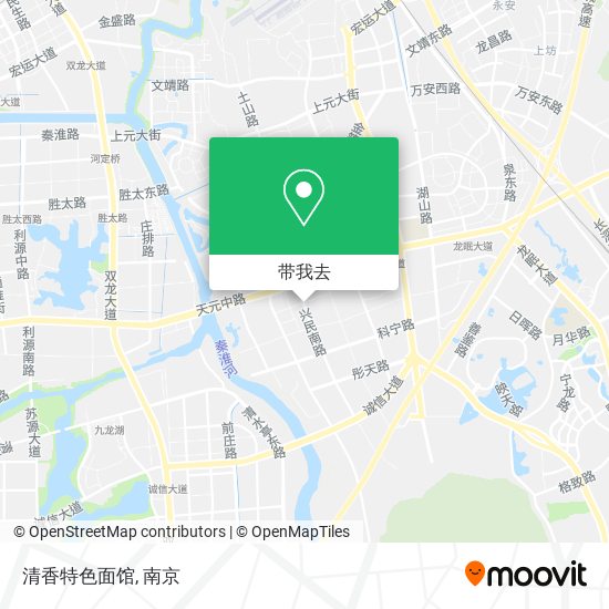 清香特色面馆地图