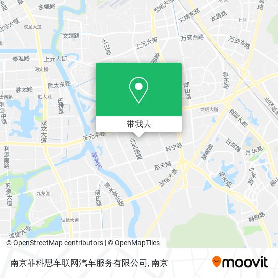 南京菲科思车联网汽车服务有限公司地图